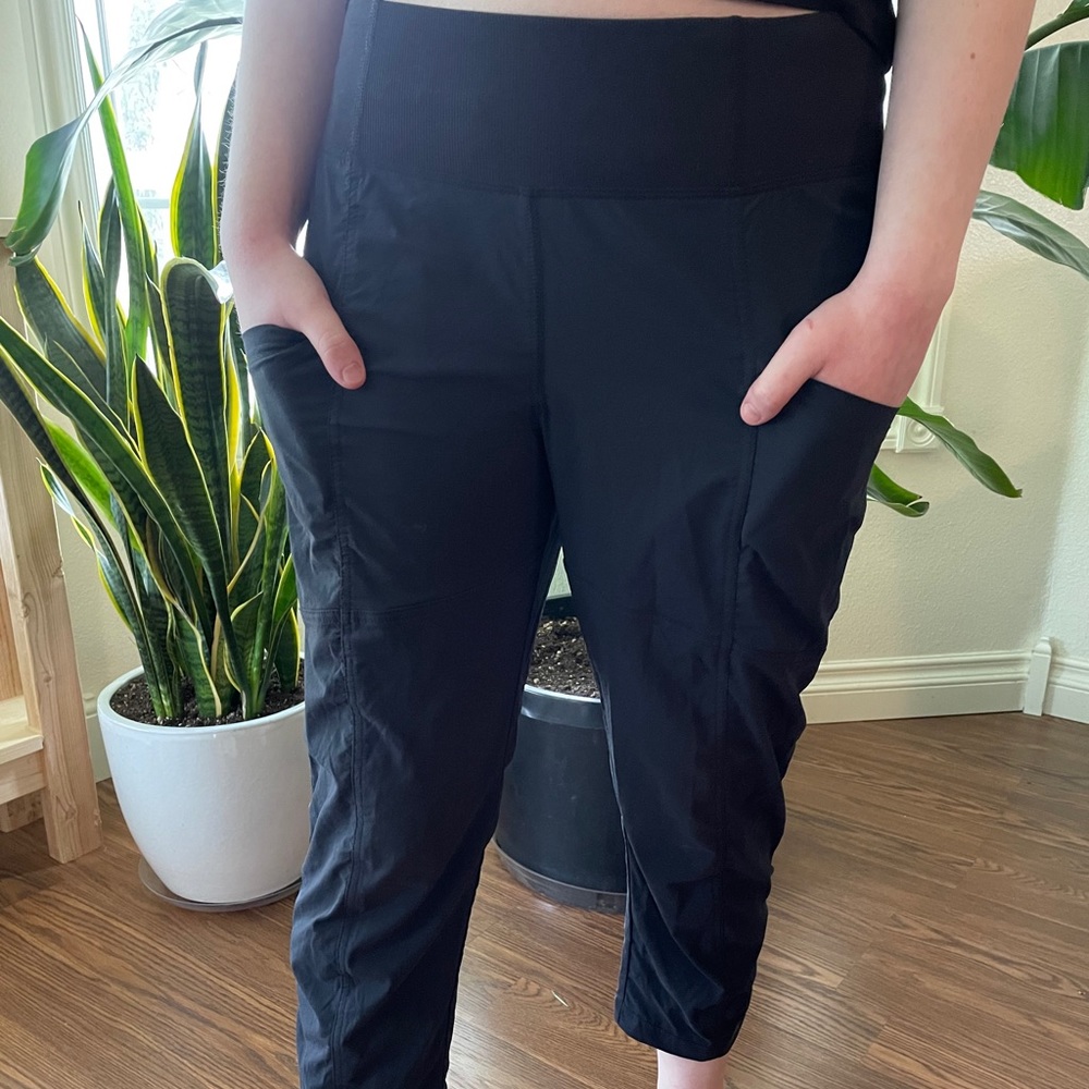 Prana Adapt Crop Pant - Black Size S